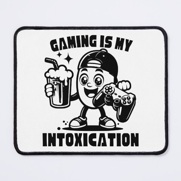 Item preview, Gaming Is My Intoxication designed and sold by PeelZinc.
