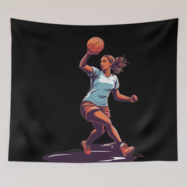 Item preview, Handball player streetwear iconic style designed and sold by LuminOrb.