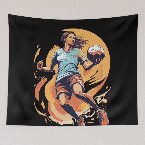 Item preview, Handball player Iconic style & streetwear designed and sold by LuminOrb.