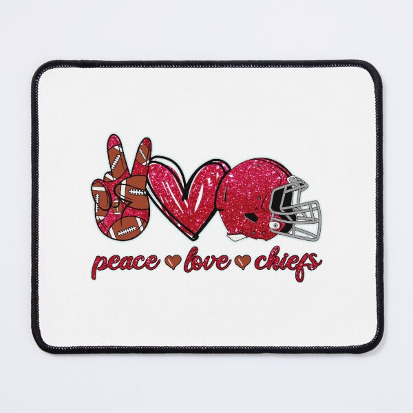 Item preview, Peace Love Chiefs - Football Team Active designed and sold by Jaxten-Hatchett.