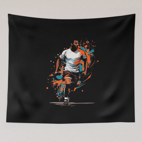 Item preview, Handball Player Streetwear Iconic Style designed and sold by LuminOrb.