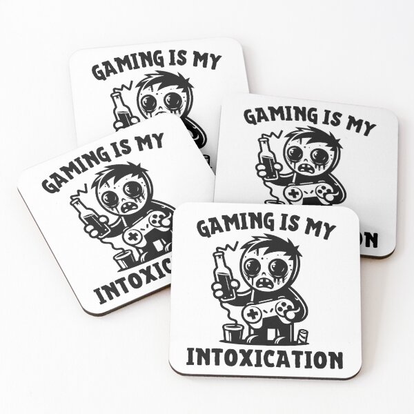 Item preview, Gaming Is My Intoxication designed and sold by PeelZinc.