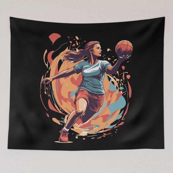 Item preview, Handballer Streetwear & Iconic Style designed and sold by LuminOrb.