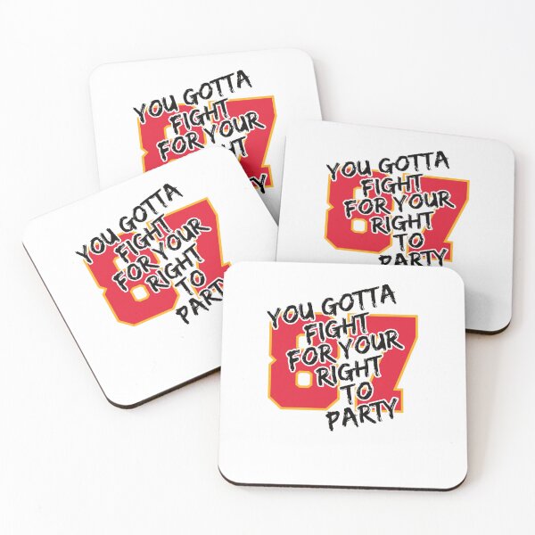 Item preview, You Gotta Fight For Your Right To Party Chiefs Kelce 87 designed and sold by Jaxten-Hatchett.