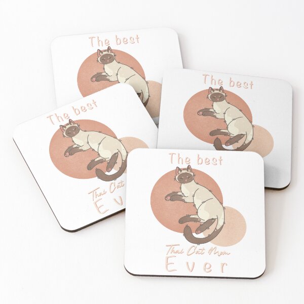 Item preview, The Best Thai Cat Mom Ever  designed and sold by FelineEmporium.
