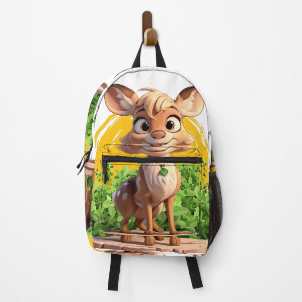 Item preview, Deer: Beware Animal Crossing Ahead Wildlife Illustration designed and sold by RvinJo8.