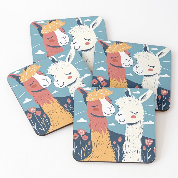 Item preview, Streamlined Alpaca Adoration designed and sold by Retro Type.
