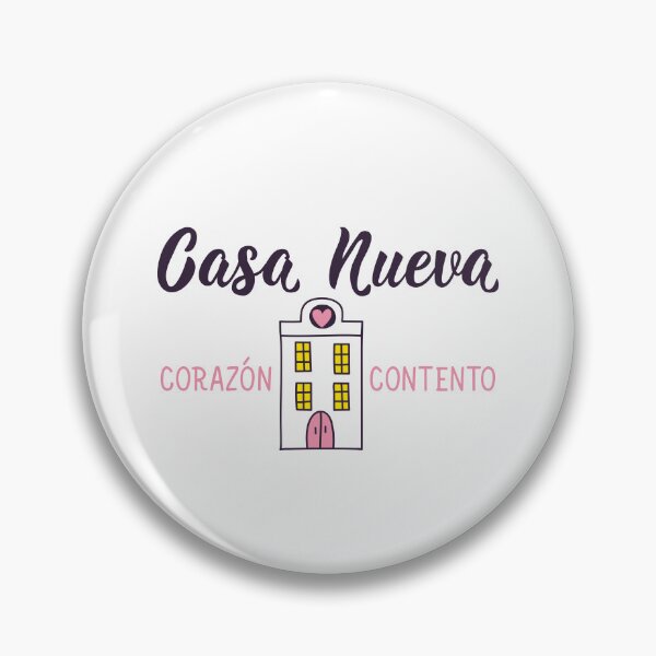 Item preview, Casa Nueva corazón contento. New House Happy Heart - in Spanish. designed and sold by pidzam4e.