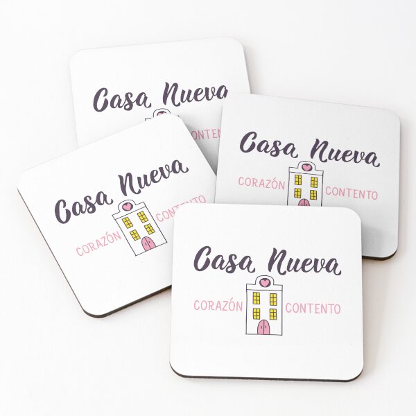 Item preview, Casa Nueva corazón contento. New House Happy Heart - in Spanish.  designed and sold by pidzam4e.