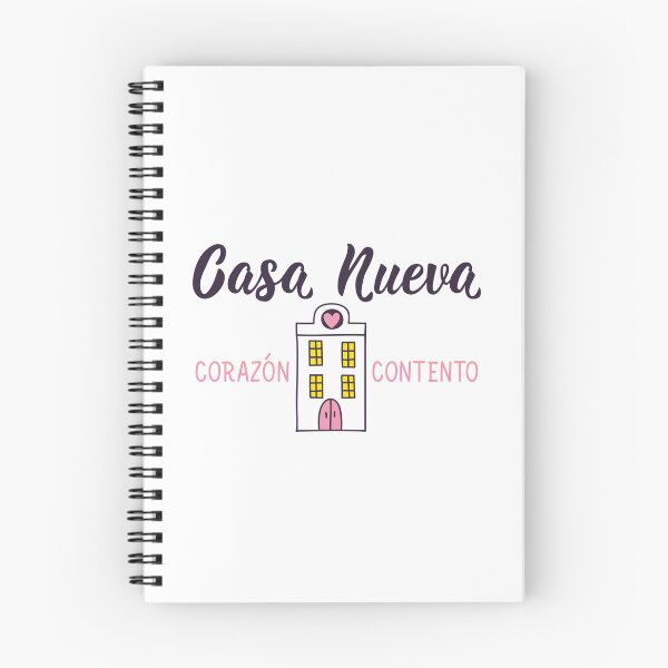Item preview, Casa Nueva corazón contento. New House Happy Heart - in Spanish.  designed and sold by pidzam4e.