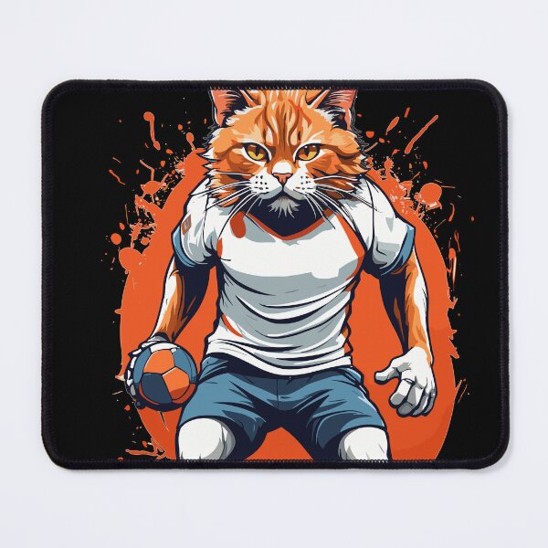Item preview, Handball Cat Streetwear and Iconic Style designed and sold by LuminOrb.