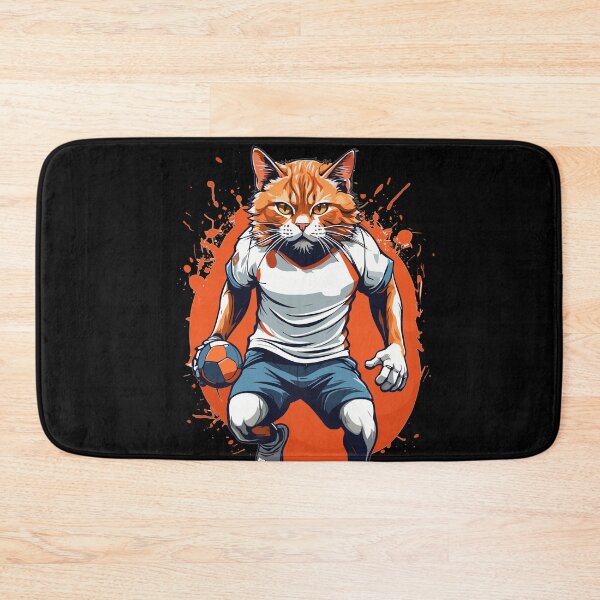 Item preview, Handball Cat Streetwear and Iconic Style designed and sold by LuminOrb.