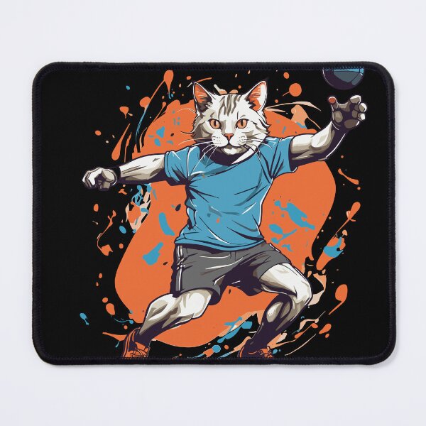 Item preview, Handball Cat Streetwear Iconic Style designed and sold by LuminOrb.