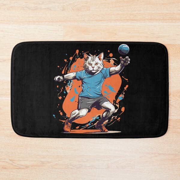 Item preview, Handball Cat Streetwear Iconic Style designed and sold by LuminOrb.
