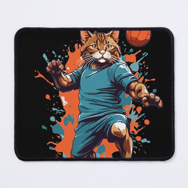 Item preview, Handball Cat Streetwear & Iconic Style designed and sold by LuminOrb.