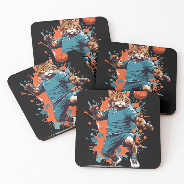 Item preview, Handball Cat Streetwear & Iconic Style designed and sold by LuminOrb.
