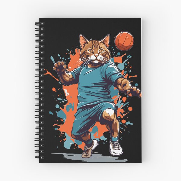 Item preview, Handball Cat Streetwear & Iconic Style designed and sold by LuminOrb.