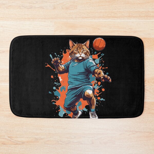Item preview, Handball Cat Streetwear & Iconic Style designed and sold by LuminOrb.