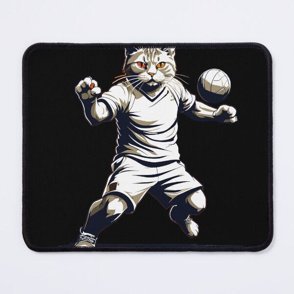 Item preview, Cool handball cat. Iconic streetwear look designed and sold by LuminOrb.