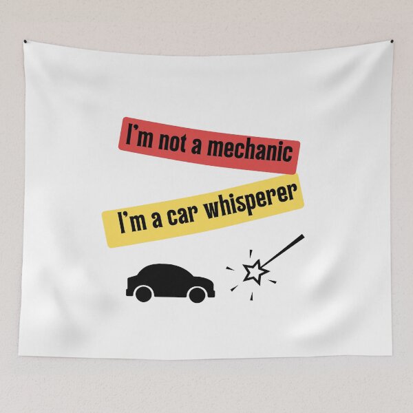 Item preview, im not a mechanic im a car whisperer designed and sold by Basiadesign.
