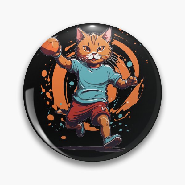 Item preview, Handball Cat Iconic Streetwear Style designed and sold by LuminOrb.