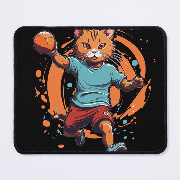 Item preview, Handball Cat Iconic Streetwear Style designed and sold by LuminOrb.