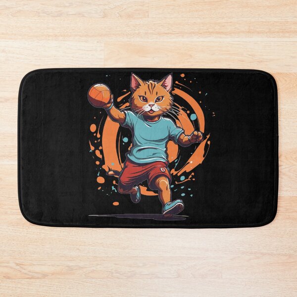 Item preview, Handball Cat Iconic Streetwear Style designed and sold by LuminOrb.