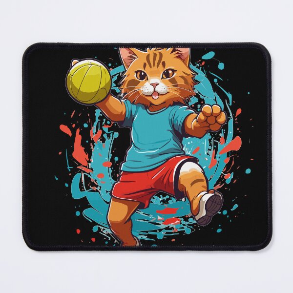 Item preview, Handball Cat Iconic Streetwear Style designed and sold by LuminOrb.