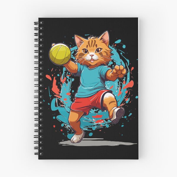 Item preview, Handball Cat Iconic Streetwear Style designed and sold by LuminOrb.