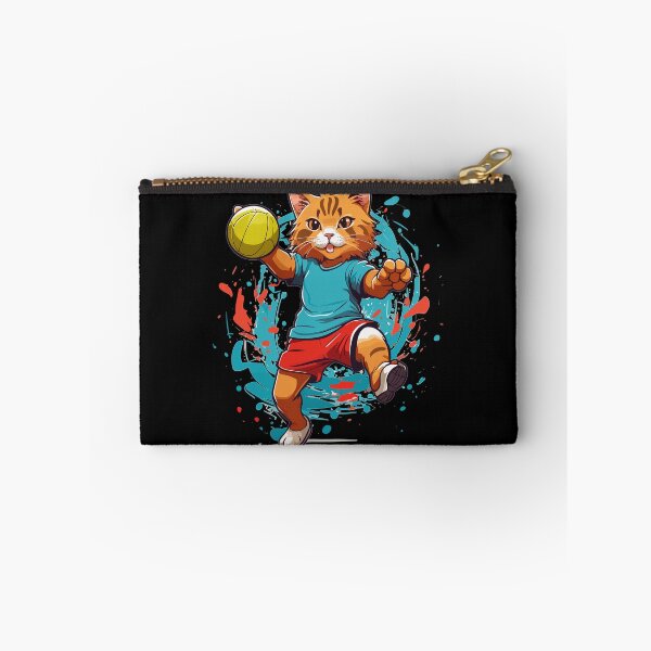 Item preview, Handball Cat Iconic Streetwear Style designed and sold by LuminOrb.