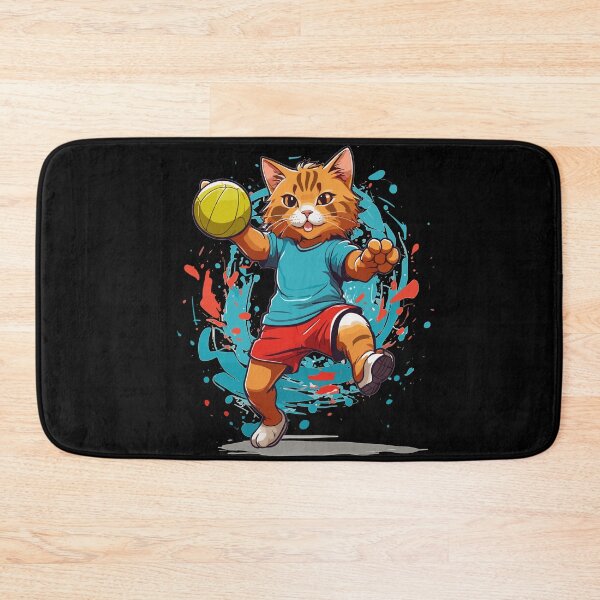 Item preview, Handball Cat Iconic Streetwear Style designed and sold by LuminOrb.