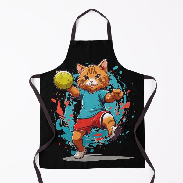 Item preview, Handball Cat Iconic Streetwear Style designed and sold by LuminOrb.