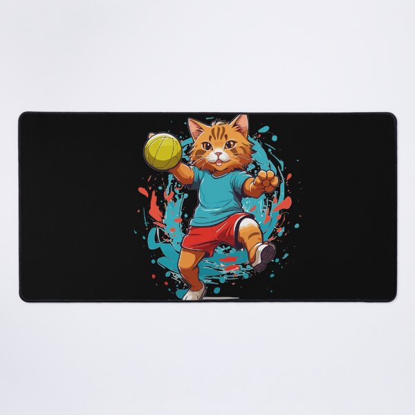 Item preview, Handball Cat Iconic Streetwear Style designed and sold by LuminOrb.