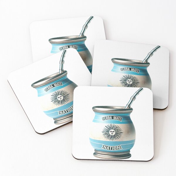 Item preview, Argentine Flag Yerba Mate Nation Cup and Straw designed and sold by HippieFarms11.