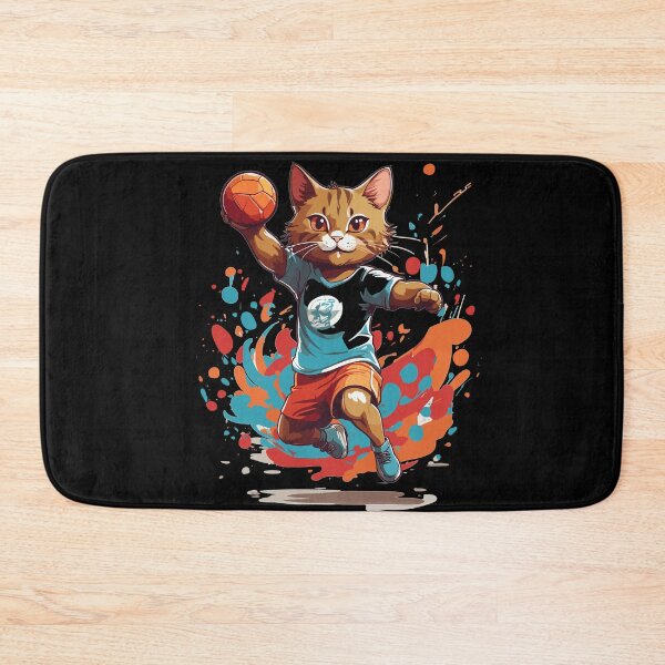 Item preview, Handball Cat Streetwear and Iconic Style designed and sold by LuminOrb.