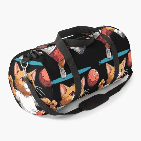 Item preview, Cute handball cat ball sport design streetwear designed and sold by LuminOrb.