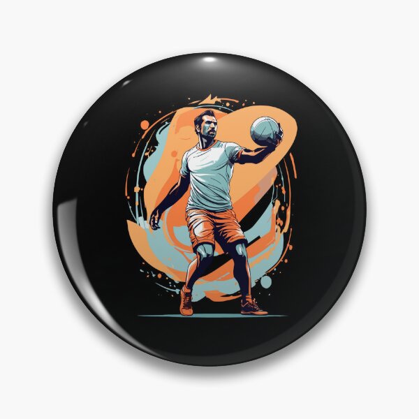 Item preview, Handball Player Streetwear Iconic Style designed and sold by LuminOrb.