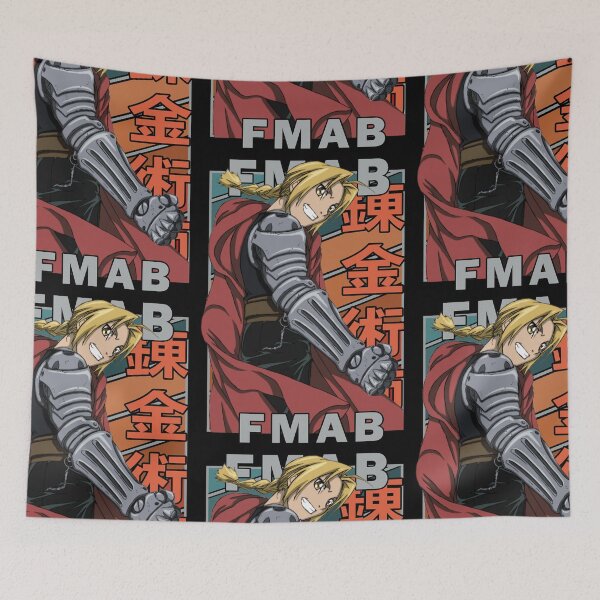 Item preview, Edward Elric Retro Stripe Design designed and sold by Wafusaurus.