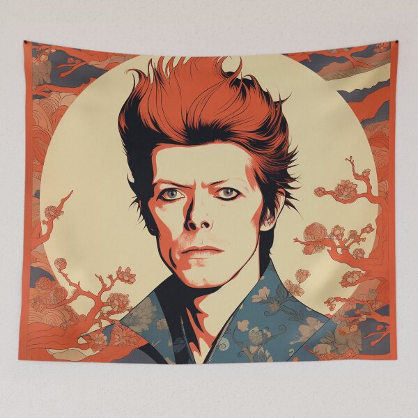 Artikelvorschau, Hokusai Bowie entworfen und verkauft von AstroRisq.
