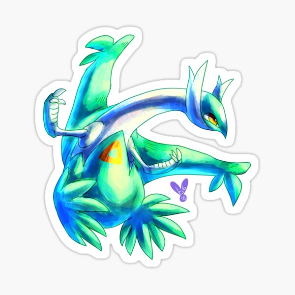 Latios Pokemon 381 Sticker By Artsyaxion Redbubble