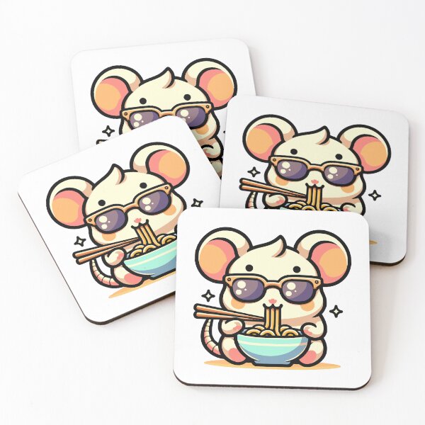 Item preview, Rat Eating Ramen designed and sold by PeelZinc.