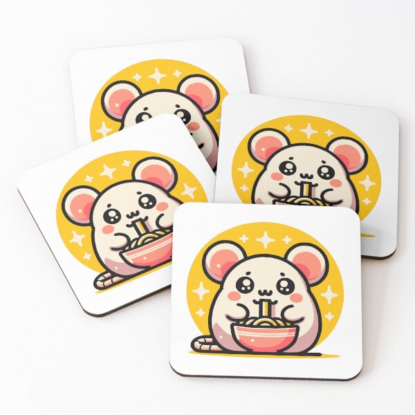 Item preview, Rat Eating Ramen designed and sold by PeelZinc.