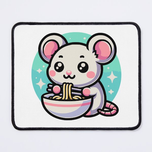 Item preview, Rat Eating Ramen designed and sold by PeelZinc.
