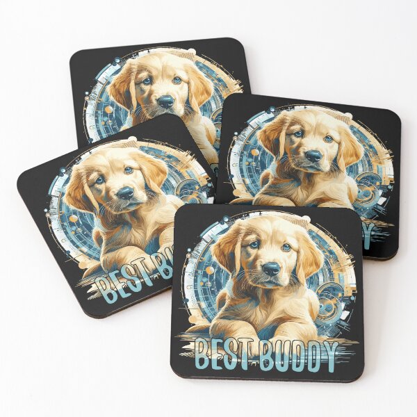 Item preview, Golden Retriever puppy cute family dog gift designed and sold by Pineapple-Tree.
