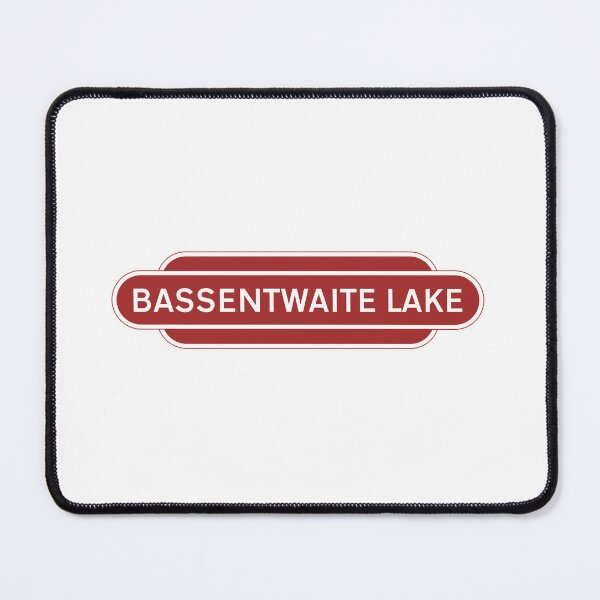 Item preview, Bassenthwaite Lake Station Vintage Totem Sign designed and sold by Cumbria Guru.