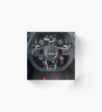 Steering Wheel Audi Acrylic Block