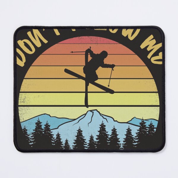 Item preview, Dont Follow Me I Do Stupid Things Skiing - Funny Skier designed and sold by Christophna.