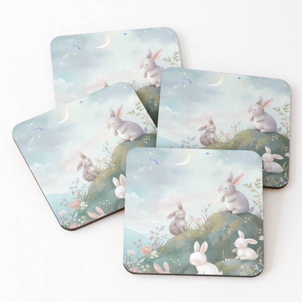 Item preview, Twilight Bunny Adventure designed and sold by cute-animals99.