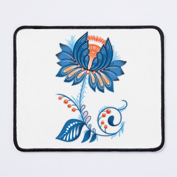 Item preview, Blue Flower Mandala Blossom designed and sold by ART SIFA.