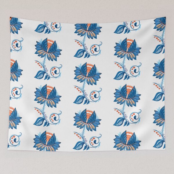Item preview, Blue Flower Mandala Blossom designed and sold by ART SIFA.
